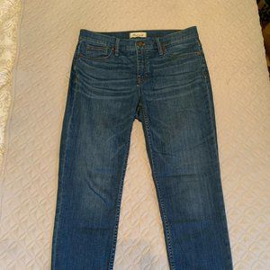 Blue Madewell 9" High Waisted Skinny Jean